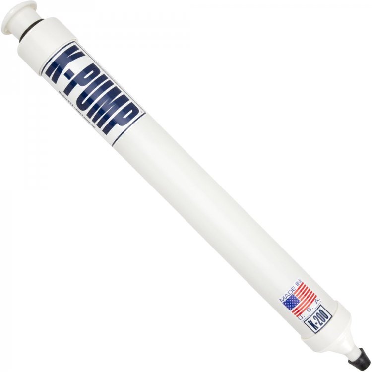 K -Pump 200 hand raft inflator with check valve - Click Image to Close