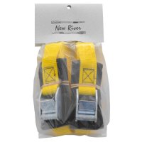 1" padded cam straps, packaged pair 9' yellow