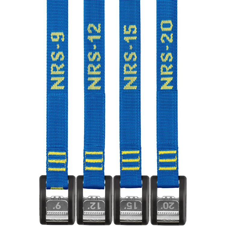NRS HD 1" Buckle Bumper strap 20' packaged pair. - Click Image to Close