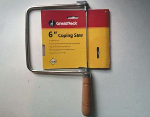 6" Coping saw