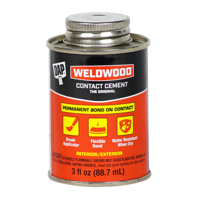 DAP Weldwood Contact Cement 3 ounce can